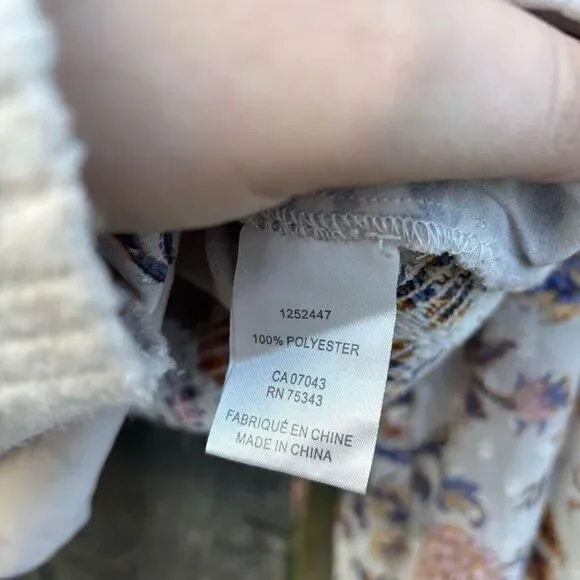 Joie Floral Wrap Blouse / Small - Picture 3 of 6